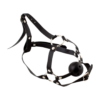 BLACK BALL GAG HEAD HARNESS-3